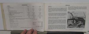 1973 International Scout II & Scout II 4x4 Series Owners Manual W/Emissions Book