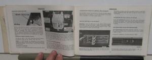 1973 International Scout II & Scout II 4x4 Series Owners Manual W/Emissions Book