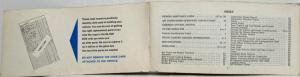 1974 International Pickup Truck Owners Manual