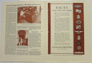 1927 General Motors GM Facts about a Famous Family Newsletters No 5-9
