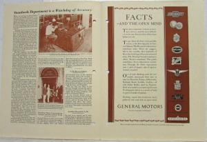 1927 General Motors GM Facts about a Famous Family Newsletters No 5-9