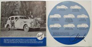 1936 General Motors GM Family of Cars Review Booklet