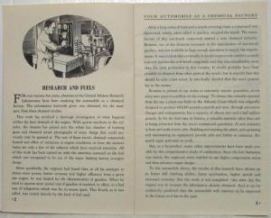 1938 General Motors GM Chemistry and Wheels Booklet