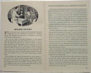 1938 General Motors GM Chemistry and Wheels Booklet