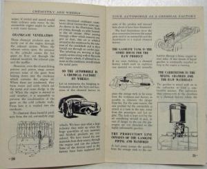1938 General Motors GM Chemistry and Wheels Booklet
