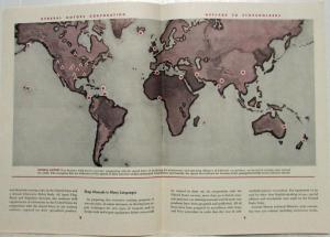 1943 General Motors Corporation Message to Stockholders WWII Era