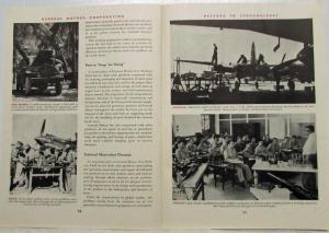 1943 General Motors Corporation Message to Stockholders WWII Era