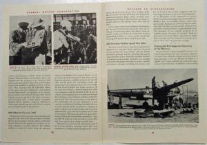 1943 General Motors Corporation Message to Stockholders WWII Era