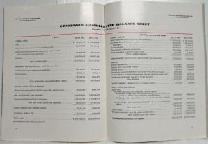 1951 GM 43rd Annual Report - Pontiac Oldsmobile Chevrolet Cadillac Buick