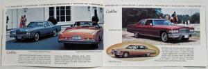 1975 General Motors New Model Year of GM Cars Sales Brochure Mailer