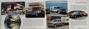 1975 General Motors New Model Year of GM Cars Sales Brochure Mailer