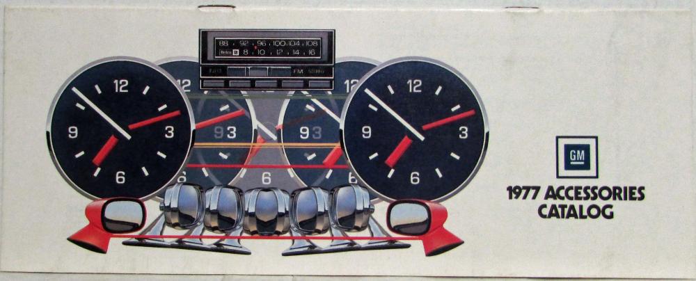 1977 General Motors GM Accessories Catalog - Small Format