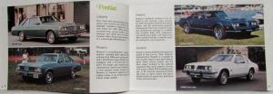 1978 General Motors New Model Year of GM Cars Sales Brochure