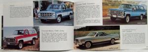 1978 General Motors New Model Year of GM Cars Sales Brochure