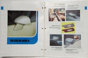 1980 GM Passenger Car Accessories Catalog Chevy Pontiac Cadillac Buick Olds