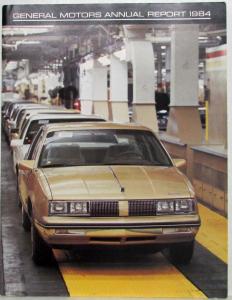 1984 General Motors GM Corporation 76th Annual Report