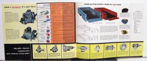 1960 Chevrolet Truck Dealer Color Sales Brochure Pickup C14 C15 C25 C36 Original