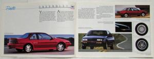 1989 General Motors Detroit Collection New Model Year of GM Cars Sales Brochure