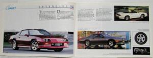 1989 General Motors Detroit Collection New Model Year of GM Cars Sales Brochure