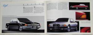 1989 General Motors Detroit Collection New Model Year of GM Cars Sales Brochure