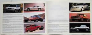 1989 General Motors Detroit Collection New Model Year of GM Cars Sales Brochure