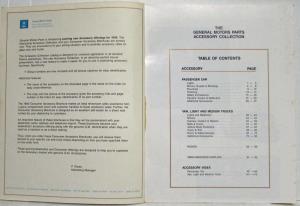 1990 GM Parts Accessories Catalog Chevy Pontiac Cadillac Buick Olds