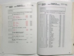 1990 GM Parts Accessories Catalog Chevy Pontiac Cadillac Buick Olds