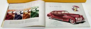 1940 Chrysler Imperial Saratoga New Yorker Traveler Windsor Royal Sales Brochure