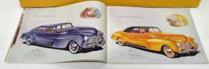 1940 Chrysler Imperial Saratoga New Yorker Traveler Windsor Royal Sales Brochure