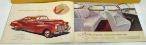 1940 Chrysler Imperial Saratoga New Yorker Traveler Windsor Royal Sales Brochure