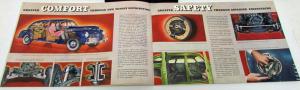 1940 Chrysler Imperial Saratoga New Yorker Traveler Windsor Royal Sales Brochure