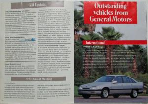 1992 General Motors GM Second Quarter Report for Stockholders
