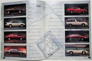 1993 General Motors New Model Year GM Cars Sales Brochure