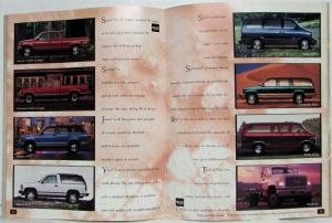 1993 General Motors New Model Year GM Cars Sales Brochure