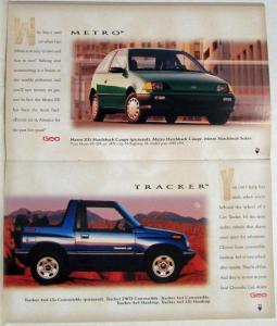 1994 General Motors New Model Year GM Cars Sales Brochure