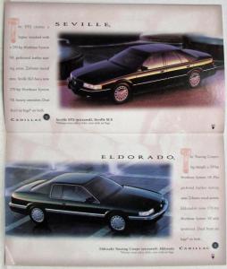 1994 General Motors New Model Year GM Cars Sales Brochure