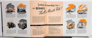 1940 Hudson Dealer Sales Brochure Six Eight Super Country Club Original