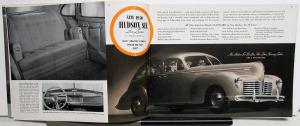 1940 Hudson Dealer Sales Brochure Six Eight Super Country Club Original