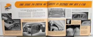 1940 Hudson Dealer Sales Brochure Six Eight Super Country Club Original