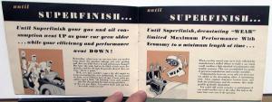 1941 Chrysler Superfinish Sales Brochure Leaflet ORIGINAL