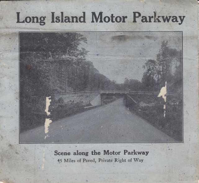 1930 Long Island/Vanderbilt Motor Parkway Paved Private Right of Way Map/Info