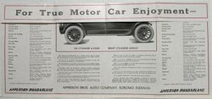 1917 Apperson Roadaplane The Magic Word in Motordom Sales Folder