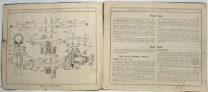 1912-1913 Franklin Motor Cars Instructions for Care and Operation Series 4 and 5