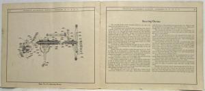 1912-1913 Franklin Motor Cars Instructions for Care and Operation Series 4 and 5