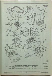 1991-1993 Chevrolet Caprice Carline Code B Parts and Illustration Book