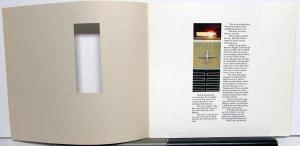 1968 Lincoln Dealer Sales Brochure Continental Features & Options Cutout Cover