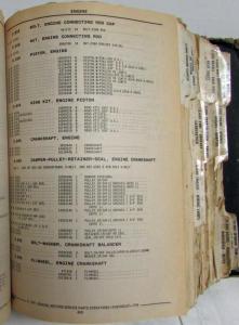 1982-1985 Chevrolet Parts/Illustration Book - El Camino Monte Carlo Impala