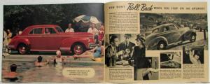 1941 Studebaker See America First in Americas Stand-Out Car Sales Brochure