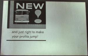 1960 Chevrolet Route Delivery Panel Van Truck Sales Folder Original
