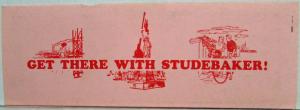 1960-1969 Studebaker Holiday Selling Spree Excursion Ticket Sales Incentive